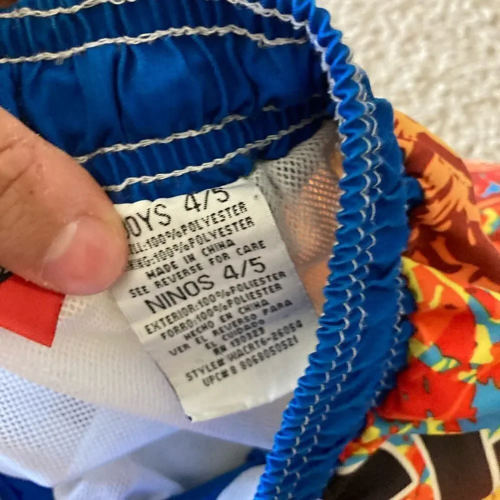 Boys Disney Cars Swim Trunks